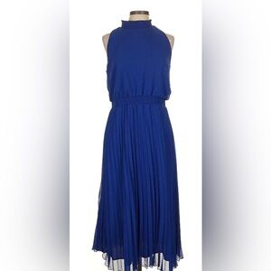 Sam Edelman Black accordion midi dress